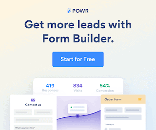 Powr's contact form builder -  how to add a contact form to your website