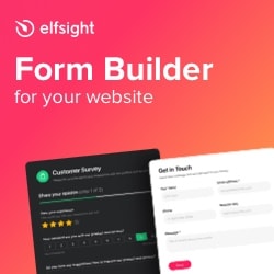 elfsight forum builder with HTML