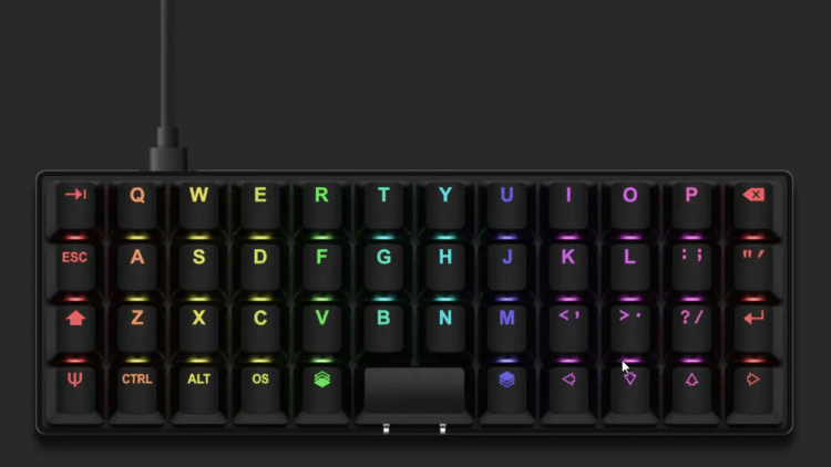 planck ortholinear keyboard