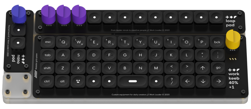 Ortholinear Keyboard Layout 