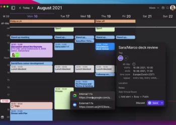 Morgen Calendar Screenshot