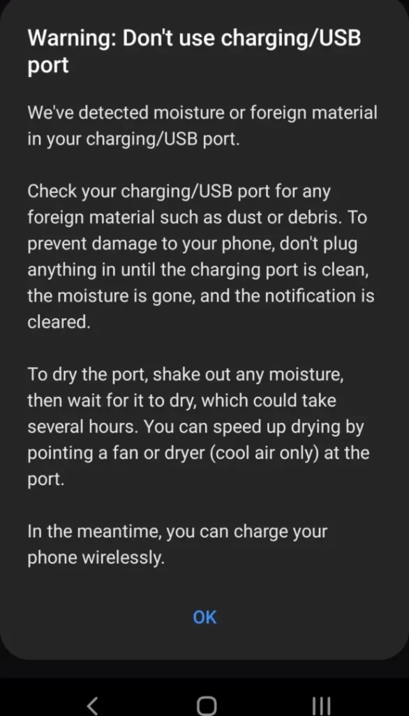How To Get Water Out Of A Charging Port - Easy Guide